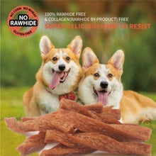 Load image into Gallery viewer, LuvChew Oven Baked Soft Puffed Chicken Twists 10pcs/pack, Rawhide Free, Gluten Free